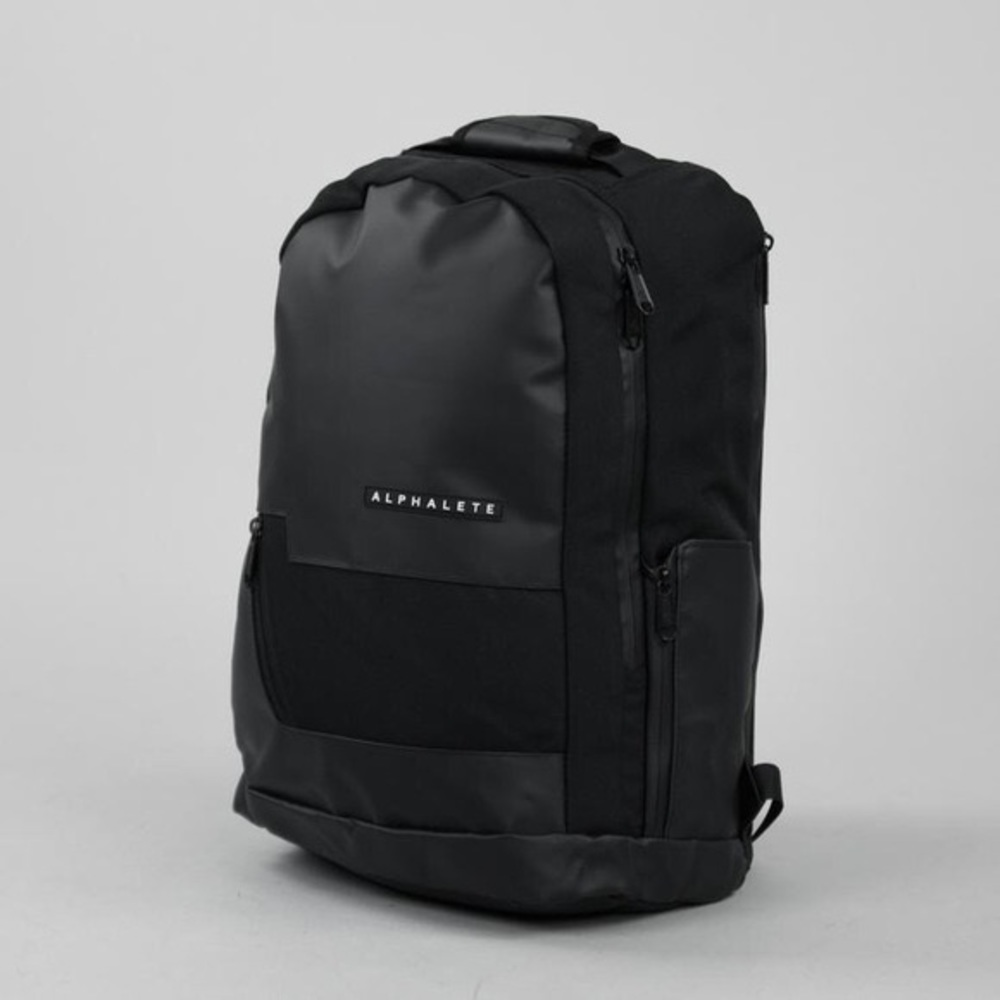 Alphalete Black Backpack -  Like New